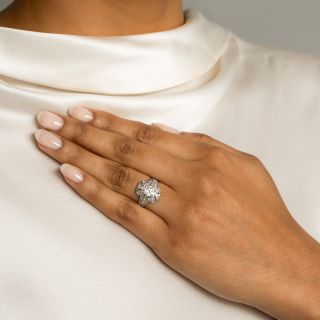 Art Deco 1.19 Carat Diamond Engagement Ring - GIA  J I1 