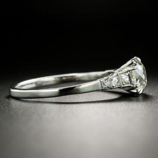 Art Deco 1.42 Carat Diamond Engagement Ring - GIA L VS2