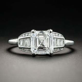 Art Deco 1.70 Carat Diamond Engagement Ring - GIA G VVS1 - 2