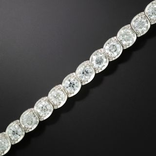 Art Deco 12.50 Carat Diamond Line Bracelet - 2