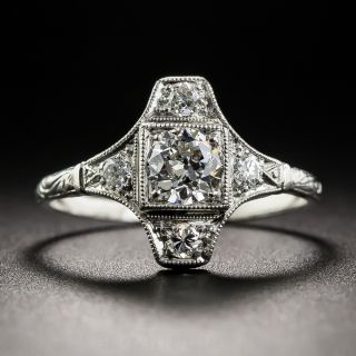Art Deco .33 Carat Diamond Ring