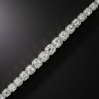 Art Deco 6.00 Carat Diamond Line Bracelet - 2