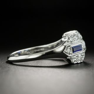 Art Deco .60 Carat Diamond Engagement Ring