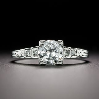 Art Deco .67 Carat Diamond Engagement Ring by J.R. Wood - GIA D SI2 - 3