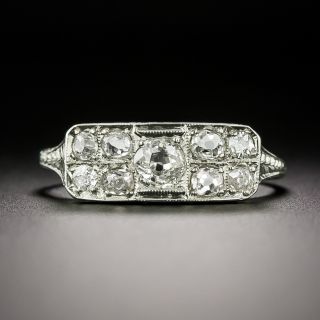 Art Deco Diamond Band Ring - 2