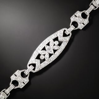 Art Deco Diamond Bracelet - 2