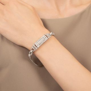 Art Deco Diamond Bracelet 