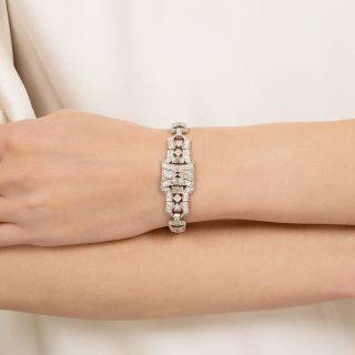  Art Deco Diamond Bracelet