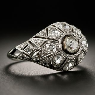 Art Deco Diamond Dome Ring