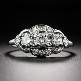 Art Deco Diamond Engagement Ring By Birks - 2