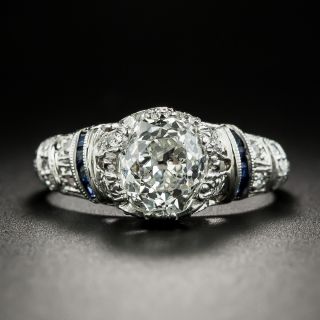 Art Deco-Inspired 1.73 Carat Diamond Engagement Ring - GIA  I SI2 - 2