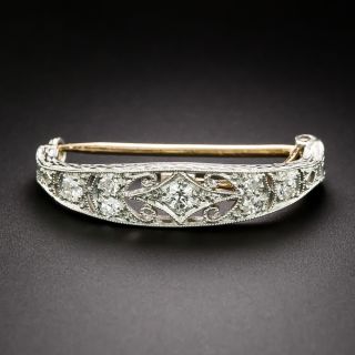 Art Deco Marcus & Company Diamond Scarf Pin - 3