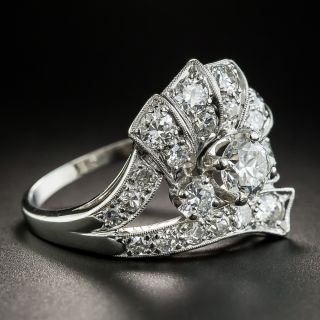 Art Deco/Retro Platinum Diamond Ring