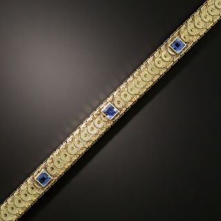 Art Deco Sapphire Bracelet By Sloan - 2