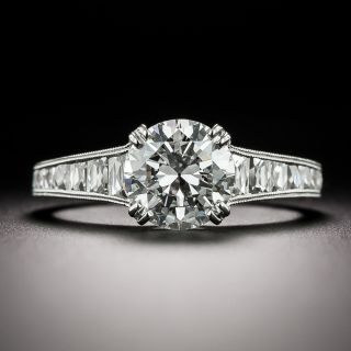 Art Deco-Style 1.67 Carat Diamond Engagement Ring - GIA I VS1 - 3