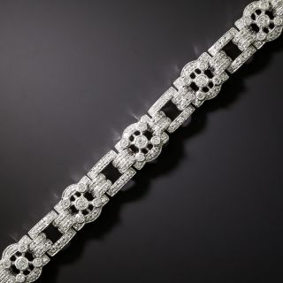 Art Deco Style Diamond Bracelet - 3