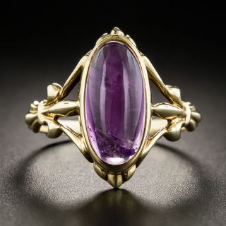 Art Nouveau Amethyst Ring by Barden & Hull - 2