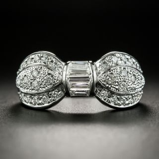 Diamond Bow Ring - 3