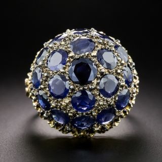 Buccellati Bombe Sapphire Ring, Circa 1950s - 3