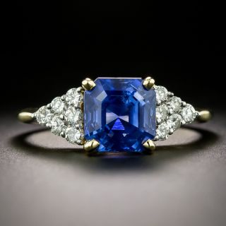 Cartier 4.86 Carat Sapphire and Diamond Ring - 2