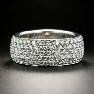 Cartier 'Mimi' Pavé Diamond Band Ring - 2