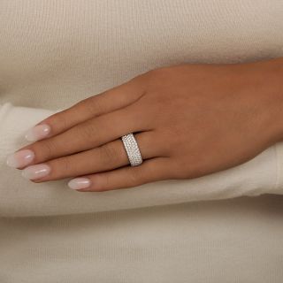 Cartier 'Mimi' Pavé Diamond Band Ring