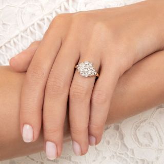 Diamond Cluster Ring by Jabel