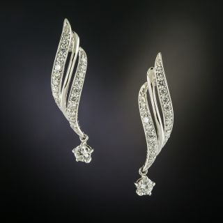 Diamond Twist Earrings - 2