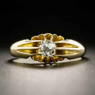 Early 20th Century .40 Carat Diamond Engagement Ring - 2