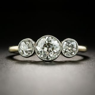 Early Edwardian Three-Stone Diamond Ring - 2