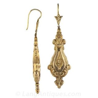 Early Victorian Drop Earrings