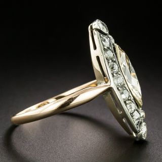 Edwardian 1.15 Carat Marquise-Cut Diamond Ring