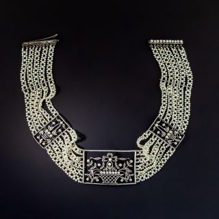 Edwardian Choker Collar Necklace - 1