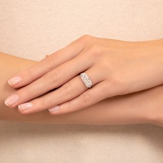 Edwardian Diamond Band Ring