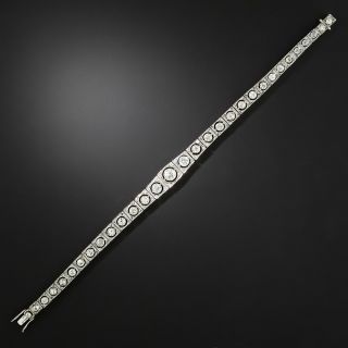 Edwardian Diamond Line Bracelet - 4