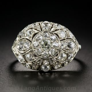 Edwardian Diamond Ring from Austria