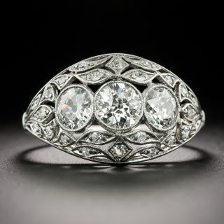 Edwardian Three-Stone Diamond Ring - 2