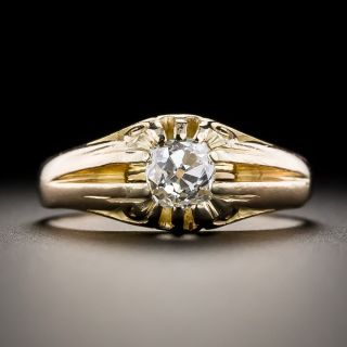 English Victorian .60 Carat Diamond Ring, Circa 1900 - 3