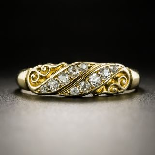 English Victorian Diamond Band Ring, Circa 1894 - 3