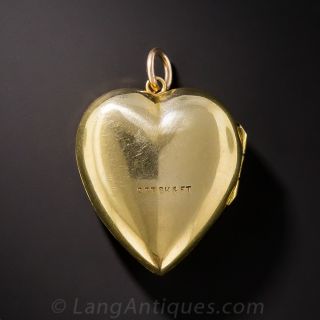 English Victorian Heart Locket