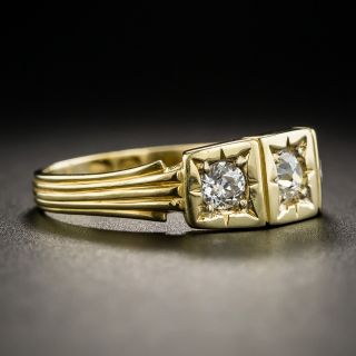 English Victorian Three-Stone Diamond Ring