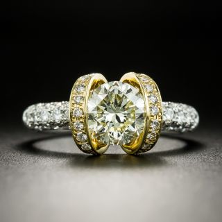 Estate 1.40 Carat Diamond Engagement Ring - 2