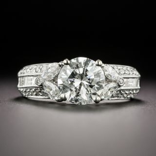 Estate 1.50 Carat Diamond Engagement Ring - GIA H SI2 - 2
