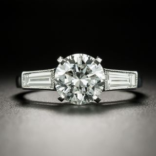 Estate 1.76 Carat Diamond Engagement Ring - GIA F VVS2 - 3
