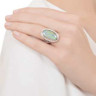 Estate 4.57 Carat Opal Ring