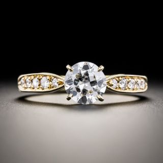 Estate .90 Carat Diamond Engagement Ring -  GIA I VS2 - 2