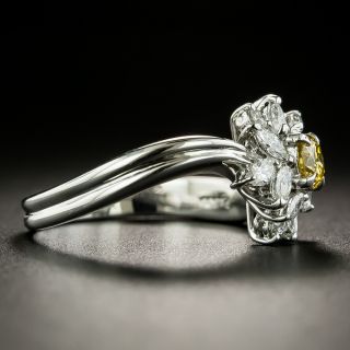 Estate Diamond Flower Ring