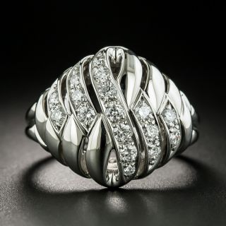 Estate Diamond Infinity Ring - 2