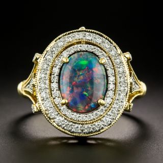 Reversible Opal, Ruby and Diamond Ring by Tremonti - 2