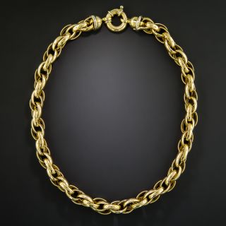 Estate Triple-Link Rope Chain, Italy - 3